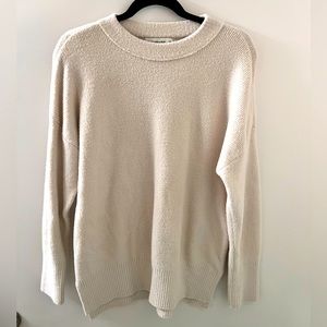 Abercrombie u0026 Fitch | Sweaters | Af Oversized Fluffy Crew Sweater | Poshmark